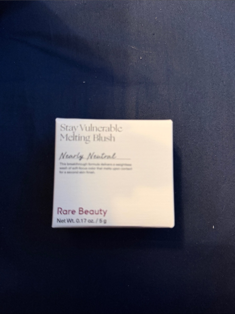 Rare Beauty Melting Blush - Nearly Neutral (Creamy White Box)